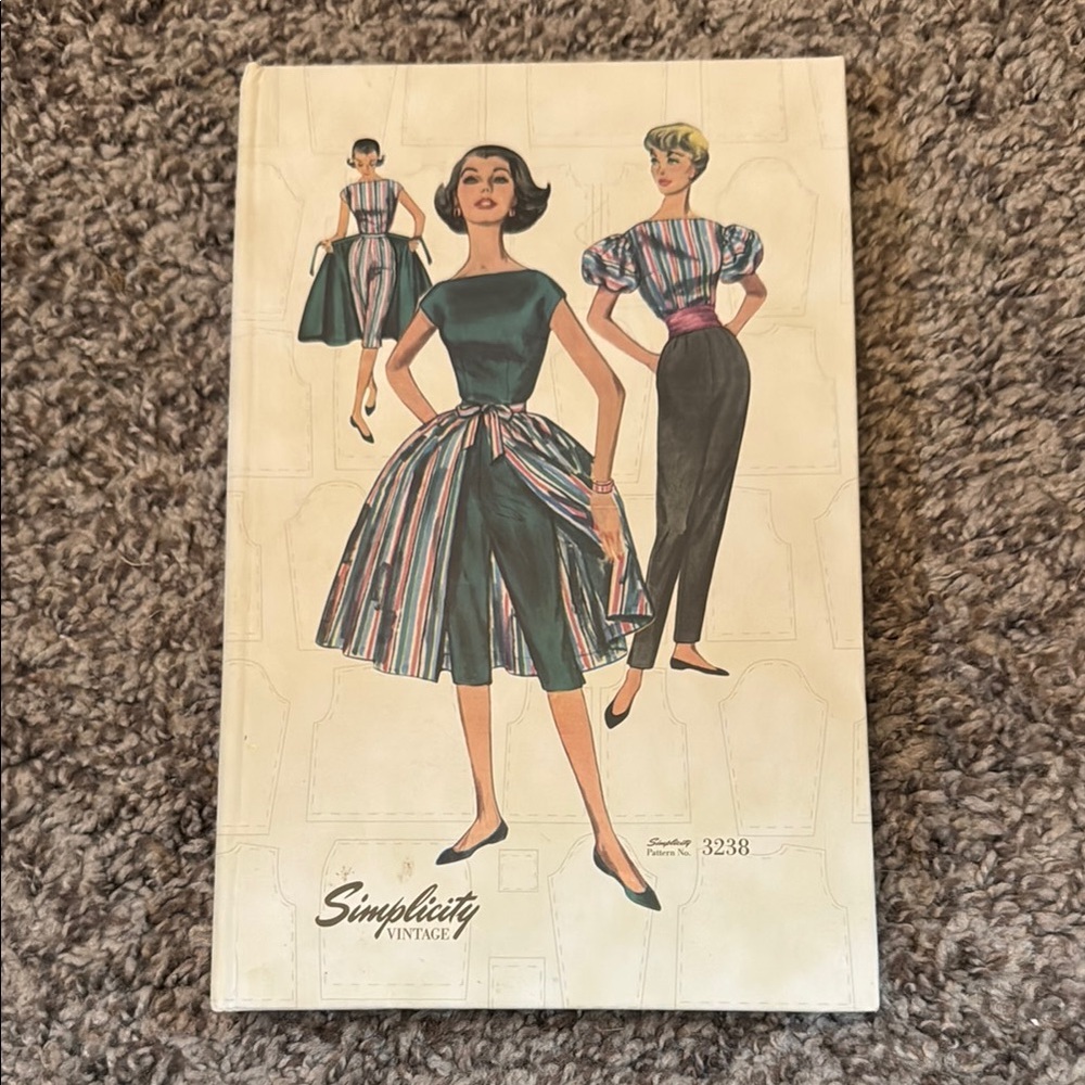Simplicity Patterns Notebook gift for sewist